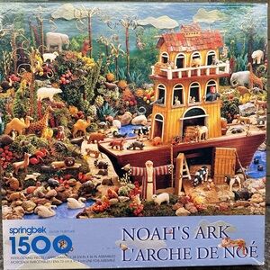 Hallmark Springbok 1500 Piece Puzzle with Swans and Animals